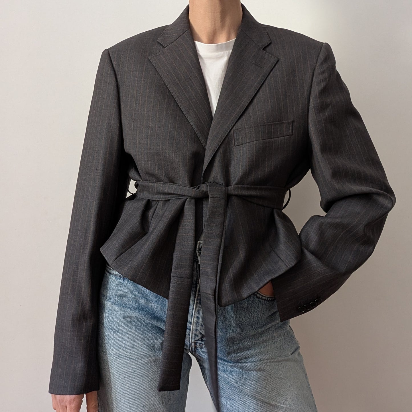 Cropped blazer #18