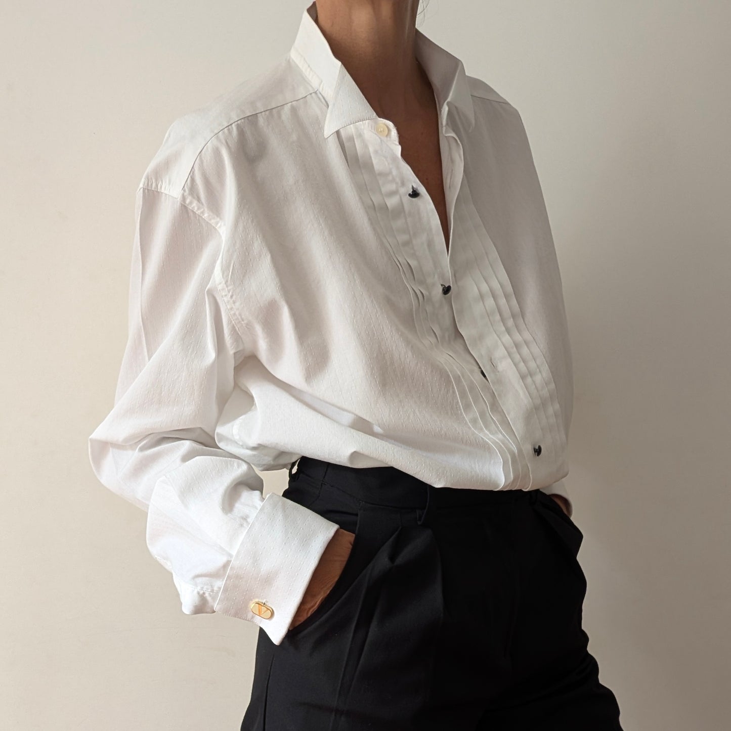 Camicia smoking gemelli Valentino #5