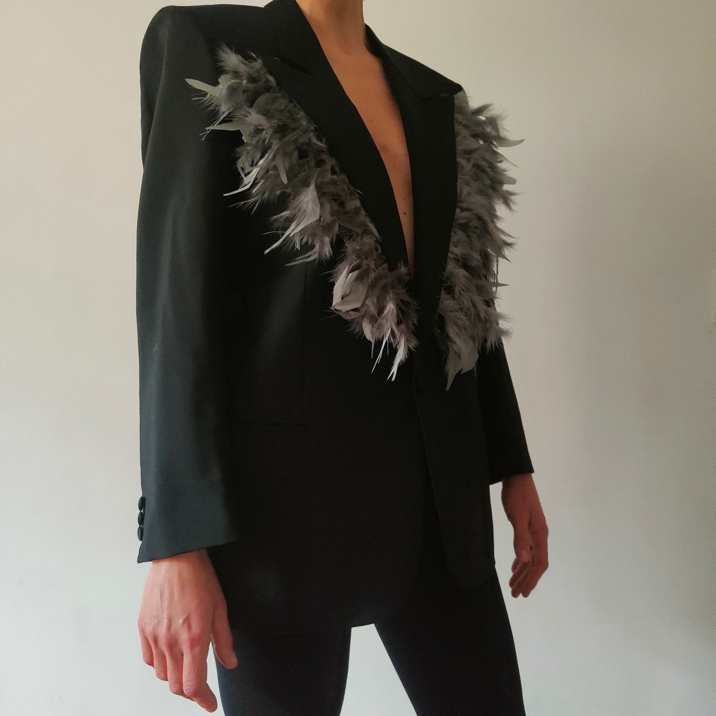 Feather blazer #3