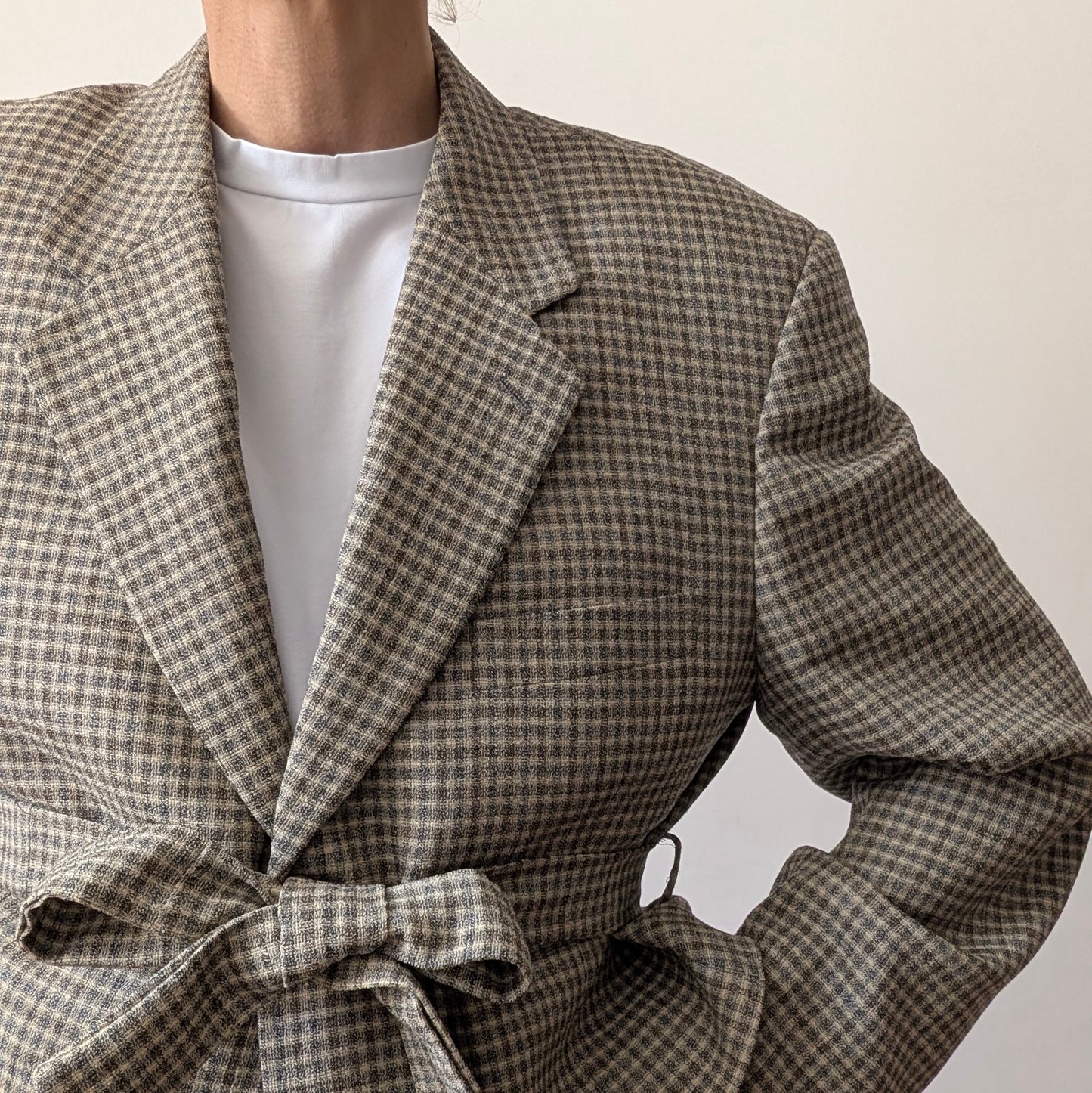 Cropped blazer #19