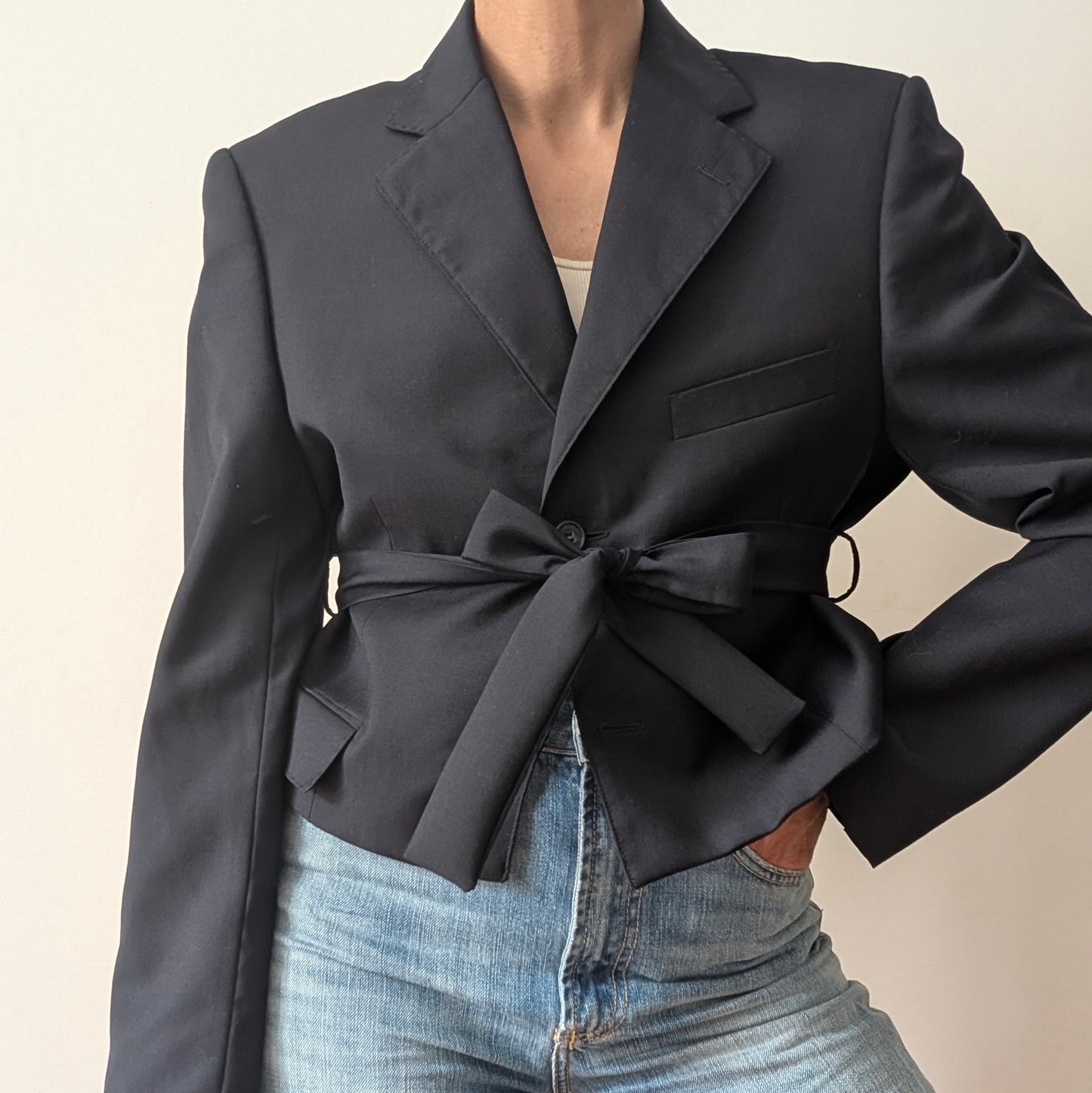 Cropped blazer #24