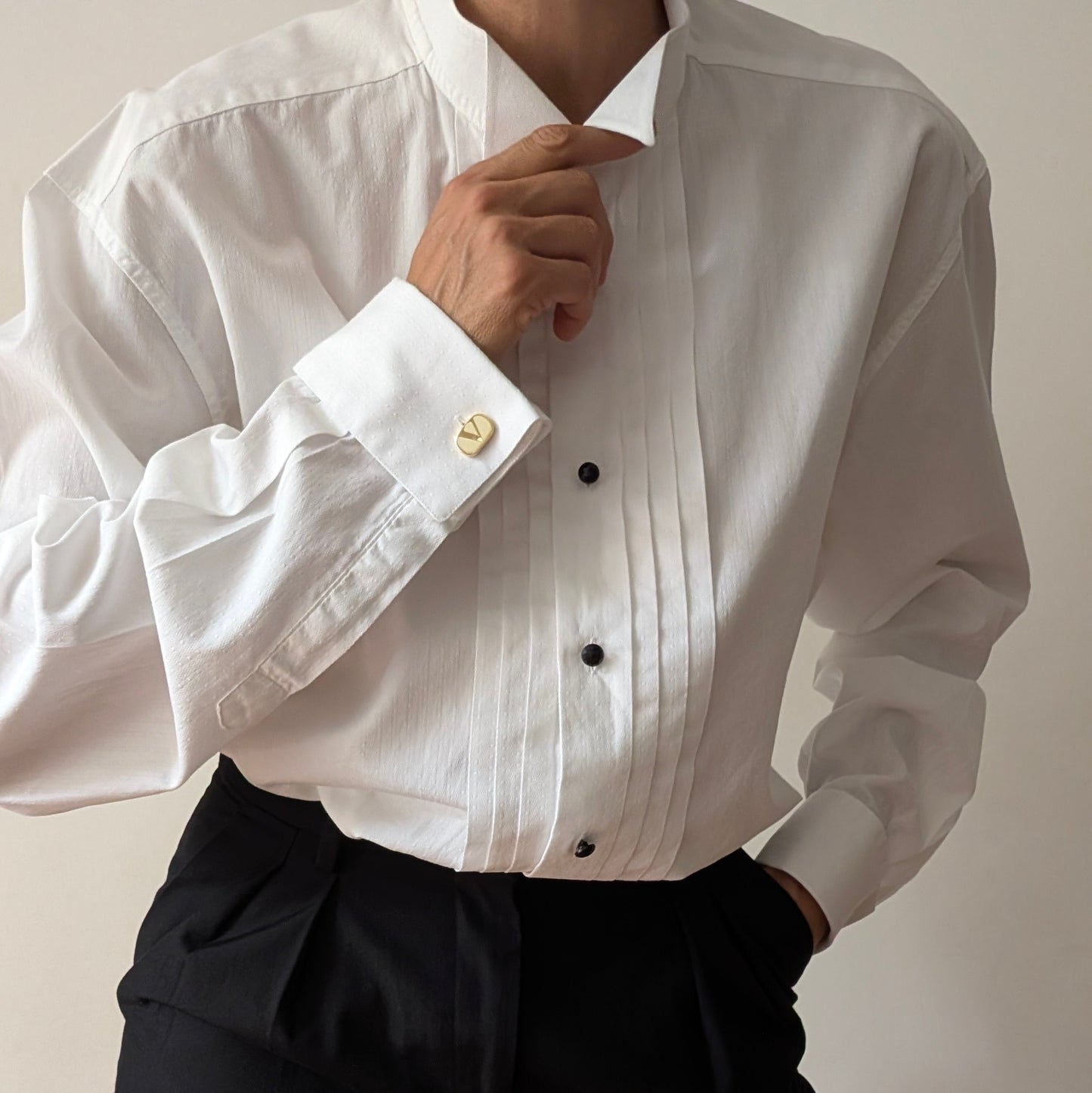 Camicia smoking gemelli Valentino #5