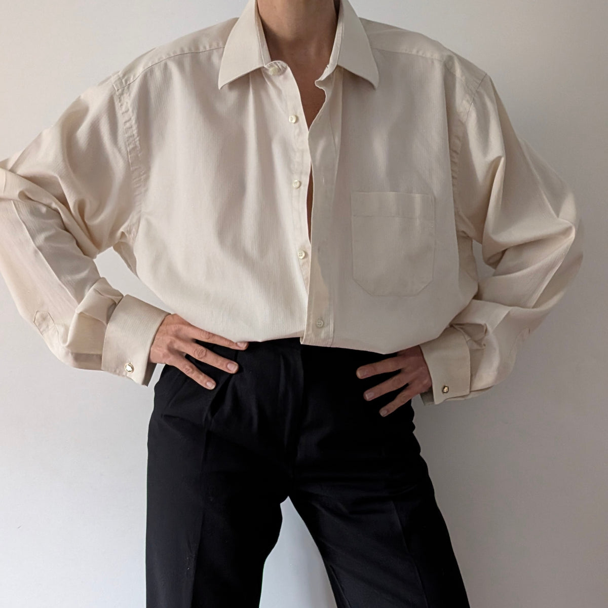 Camicia Christian Dior con gemelli #12