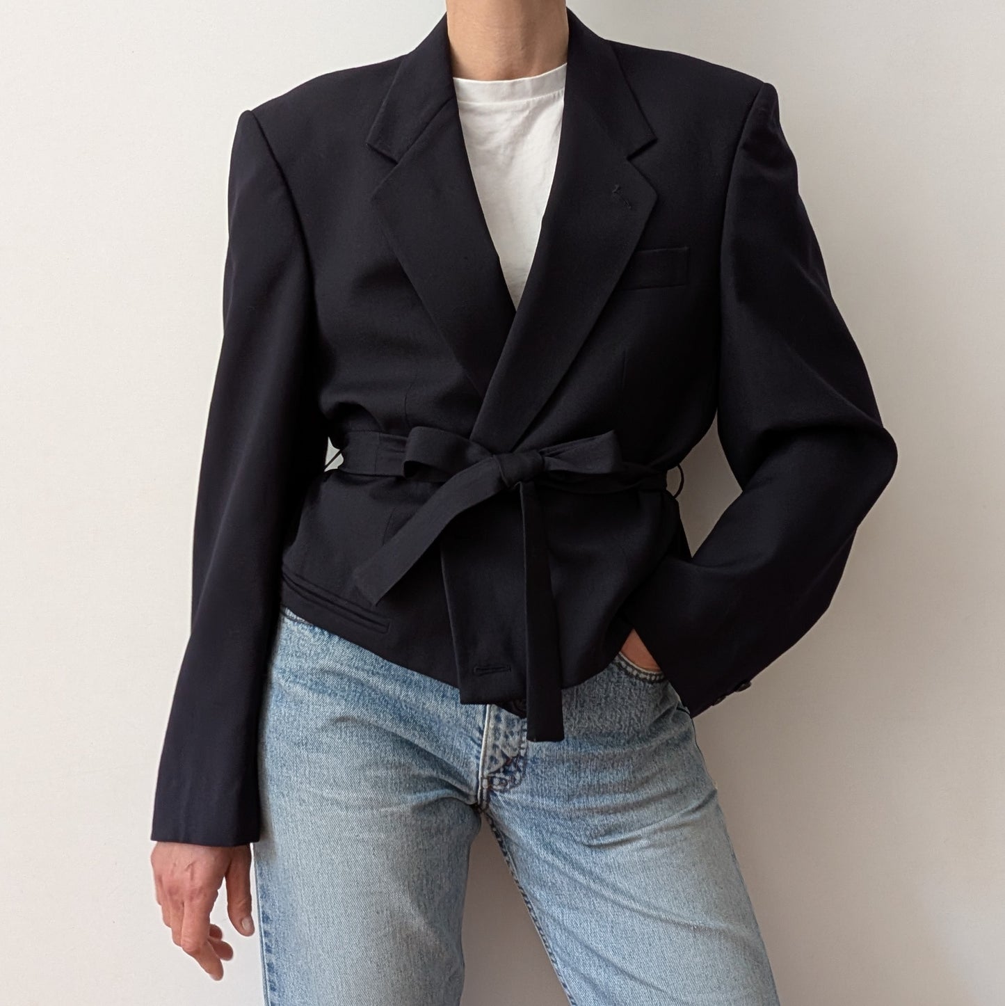 Cropped blazer #14