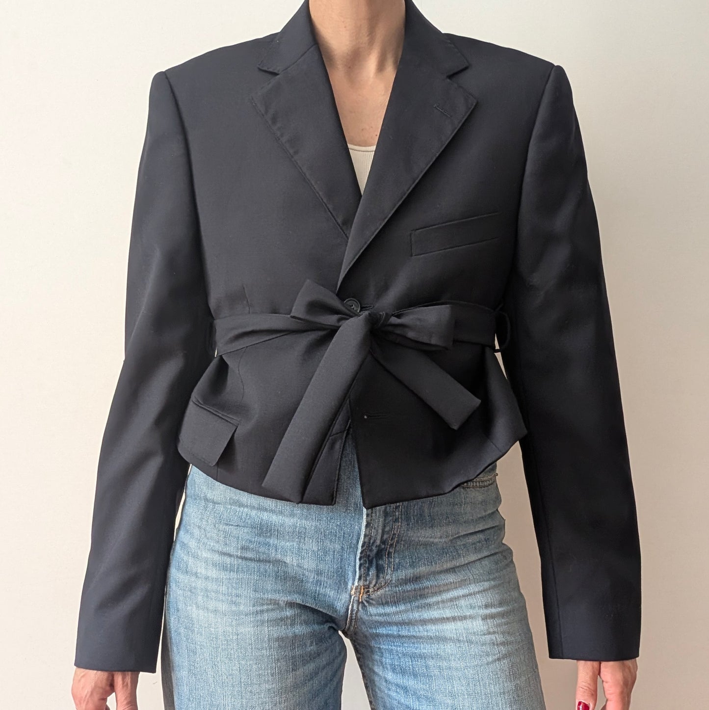 Cropped blazer #24
