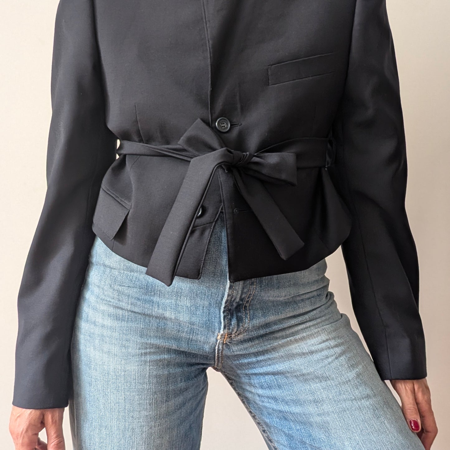 Cropped blazer #24