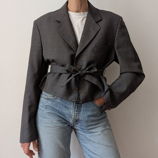 Cropped blazer #15