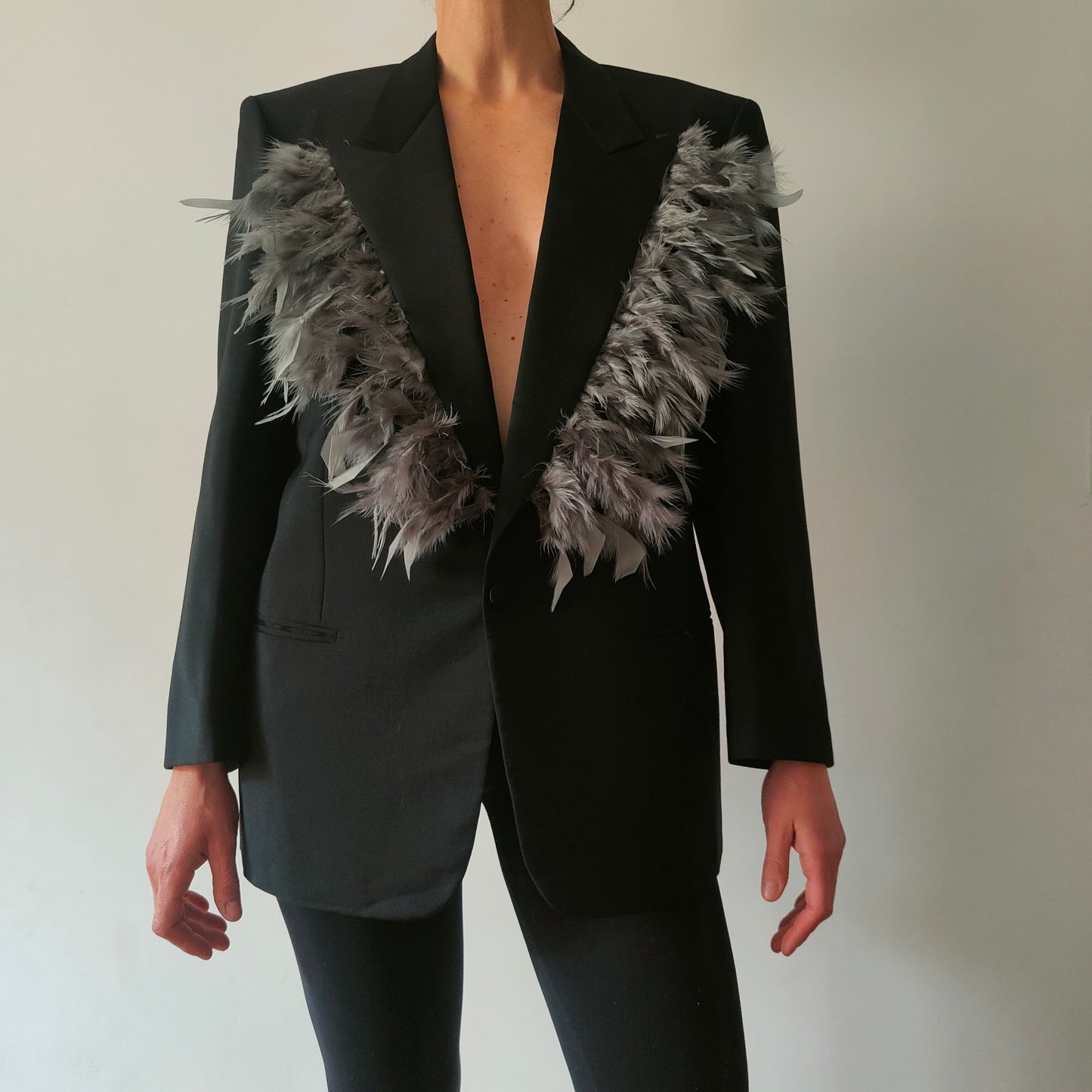 Feather blazer #3